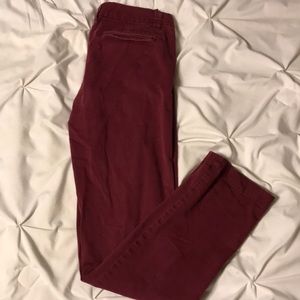 Chino khakis straight leg (ankle) pant